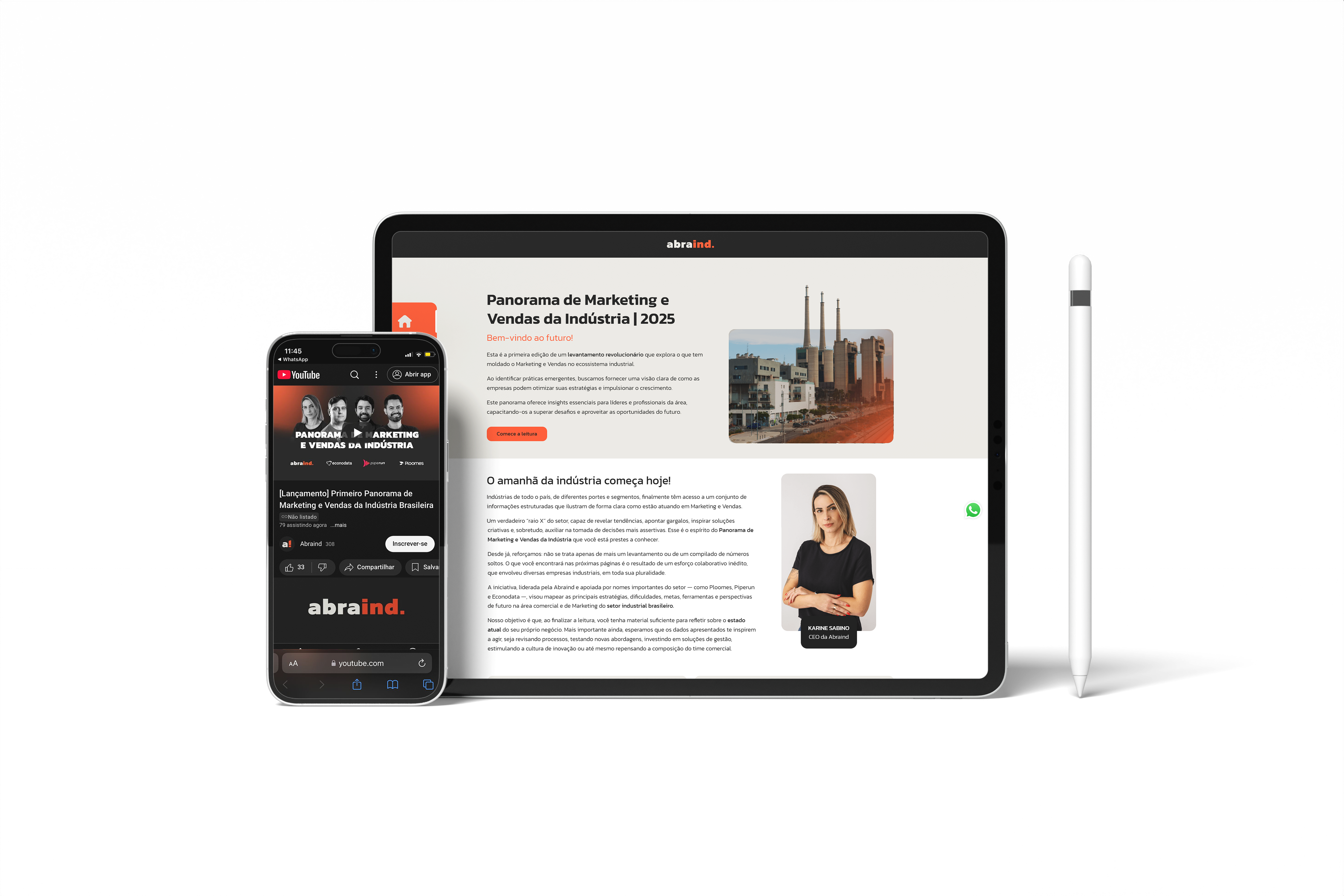 Panorama de Marketing e Vendas da Indústria | 2025